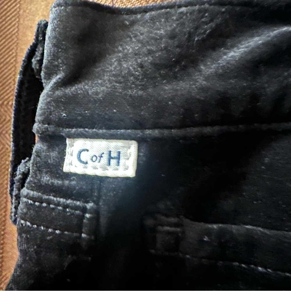 NWOT CITIZENS OF HUMANITY jolene high rise jean in black velvet size 33 reg $180 - Picture 7 of 11